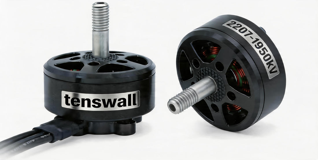 Tenswall 2207-1950KV Brushless Motor for FPV Drones