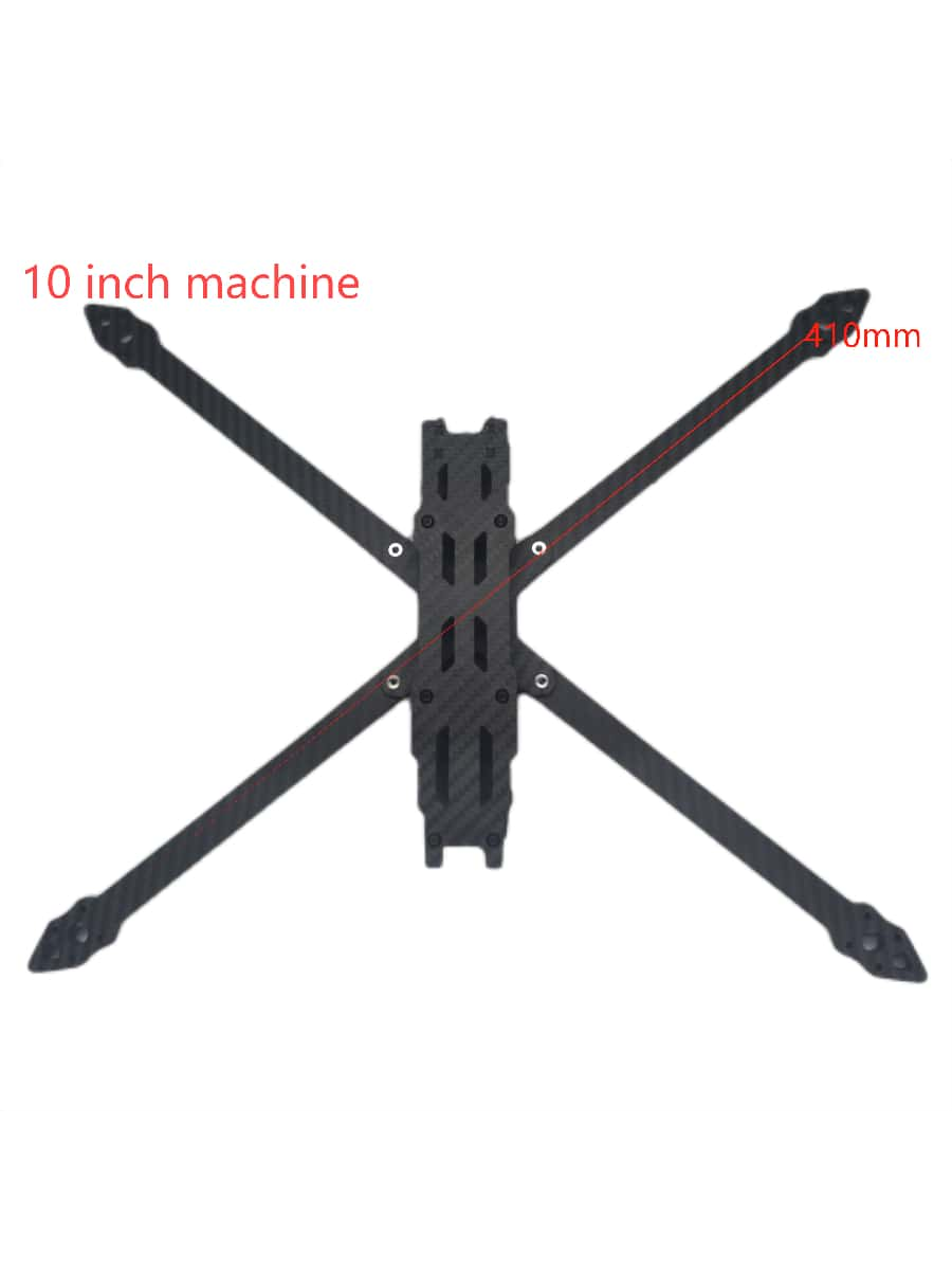 Tenswall 10 Inch Carbon Fiber FPV Drone Frame Long Range Quadcopter Kit