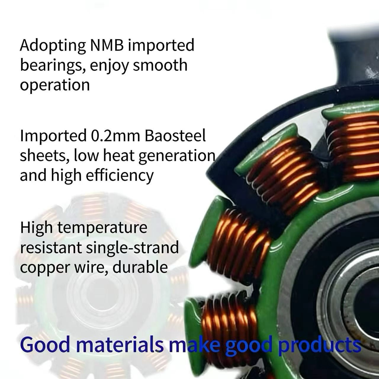 Tenswall 2812-900KV Brushless Motor for FPV Drones