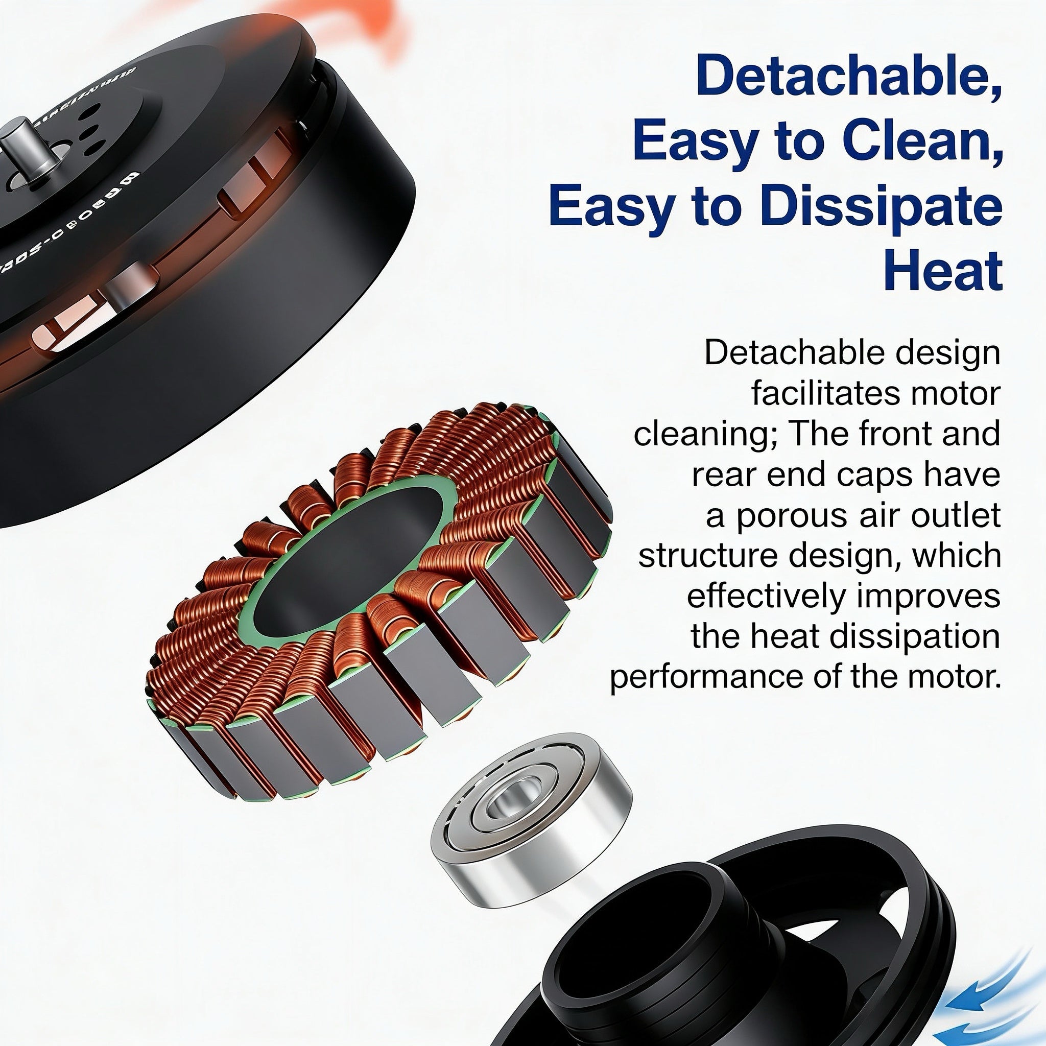 MS6210- 180KV Brushless Drone Motor | Heavy‑Lift Agricultural Drone Motor