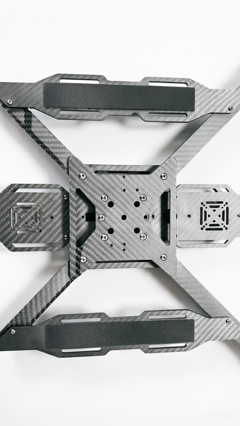 Tenswall MY18 "God of War" 18-inch Dual-Battery Reinforced Carbon Fiber FPV Drone Frame