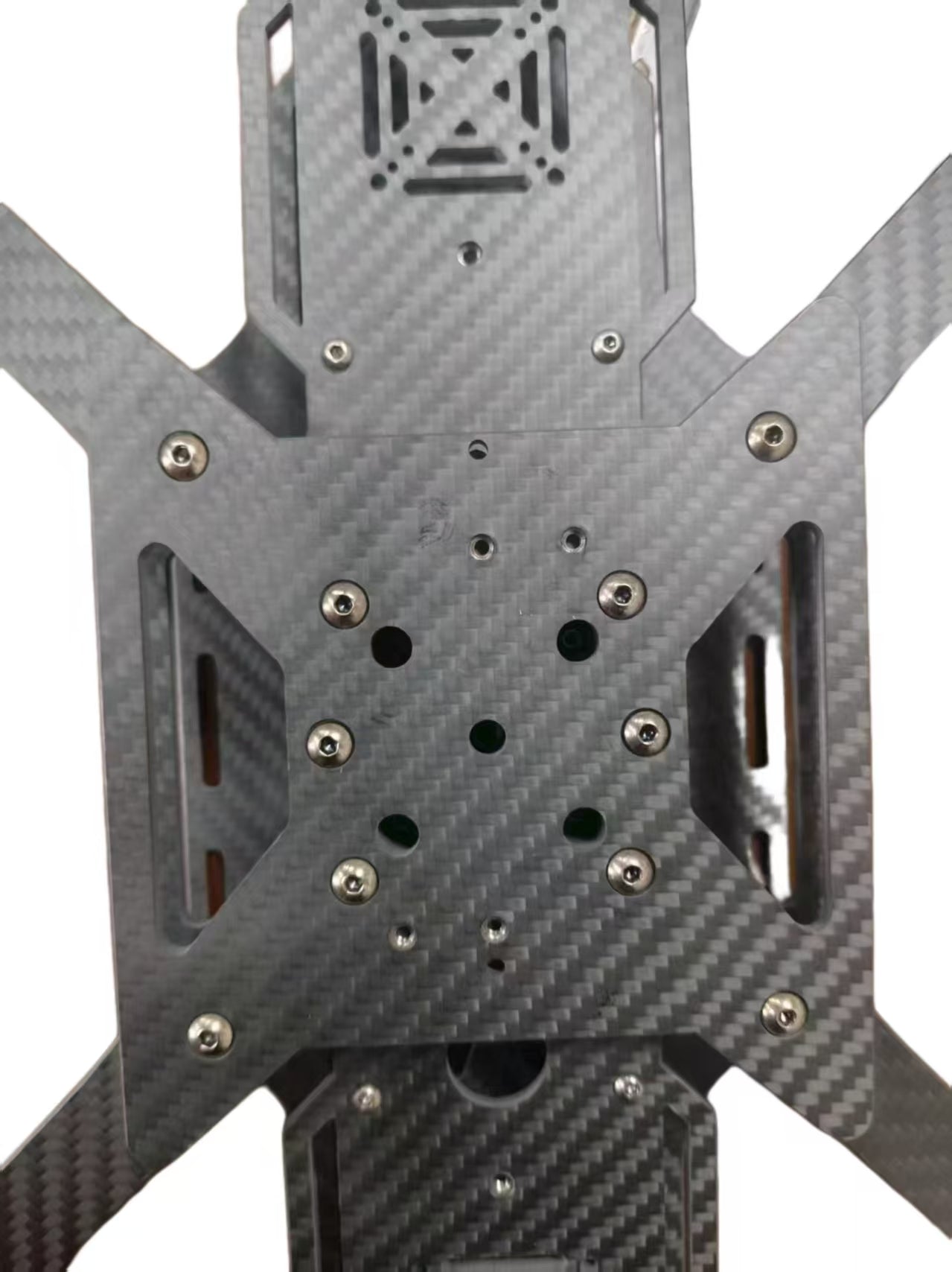 Tenswall MY17 God of War 17 Inch Dual Battery Reinforced Carbon Fiber FPV Drone Frame