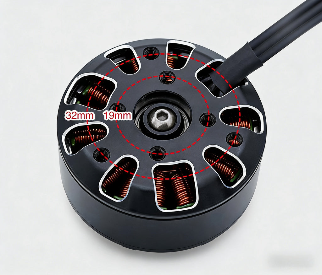 Tenswall MS4010-450KV Brushless Drone Motor | High Torque Multi-Rotor UAV MotorT