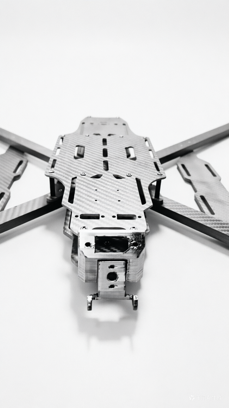 Tenswall MY17 God of War 17 Inch Dual Battery Reinforced Carbon Fiber FPV Drone Frame