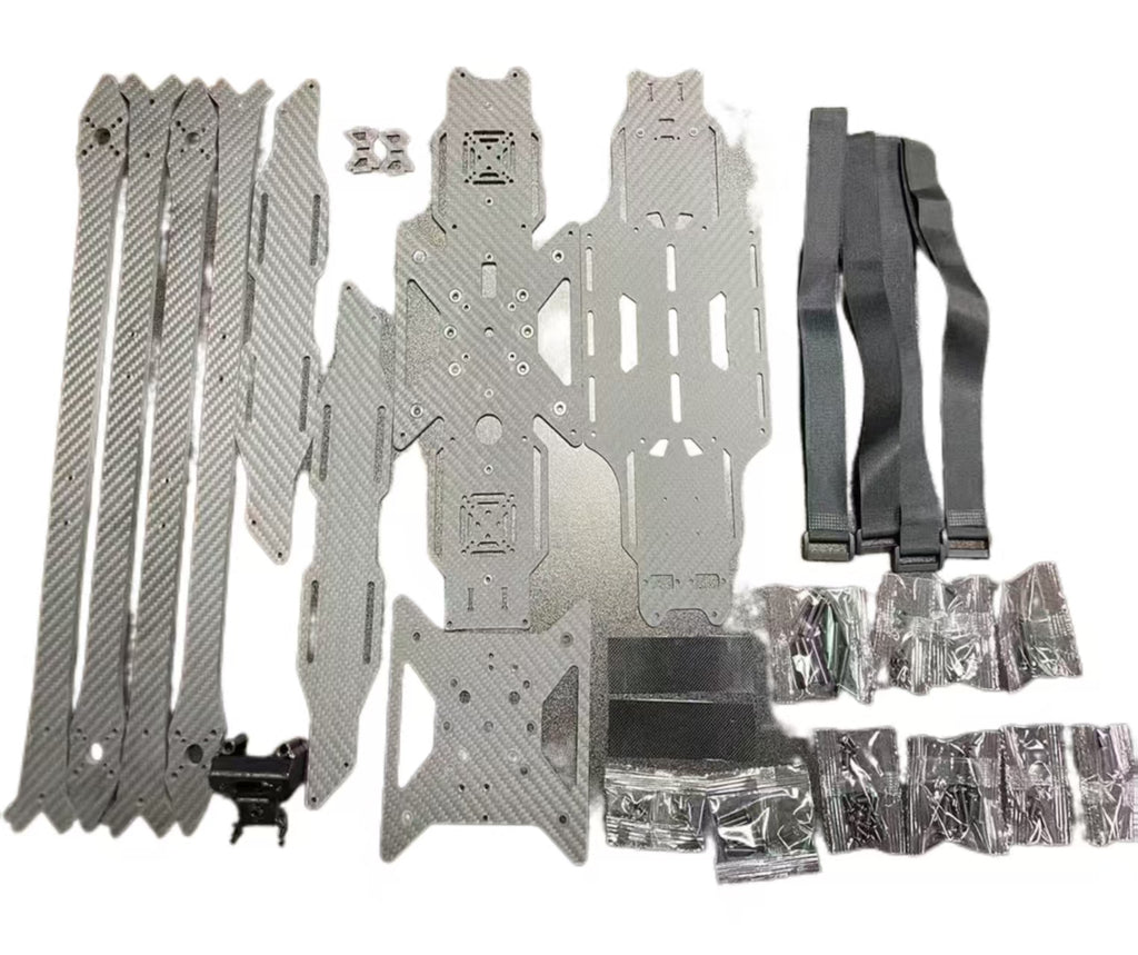 Tenswall MY17 God of War 17 Inch Dual Battery Reinforced Carbon Fiber FPV Drone Frame