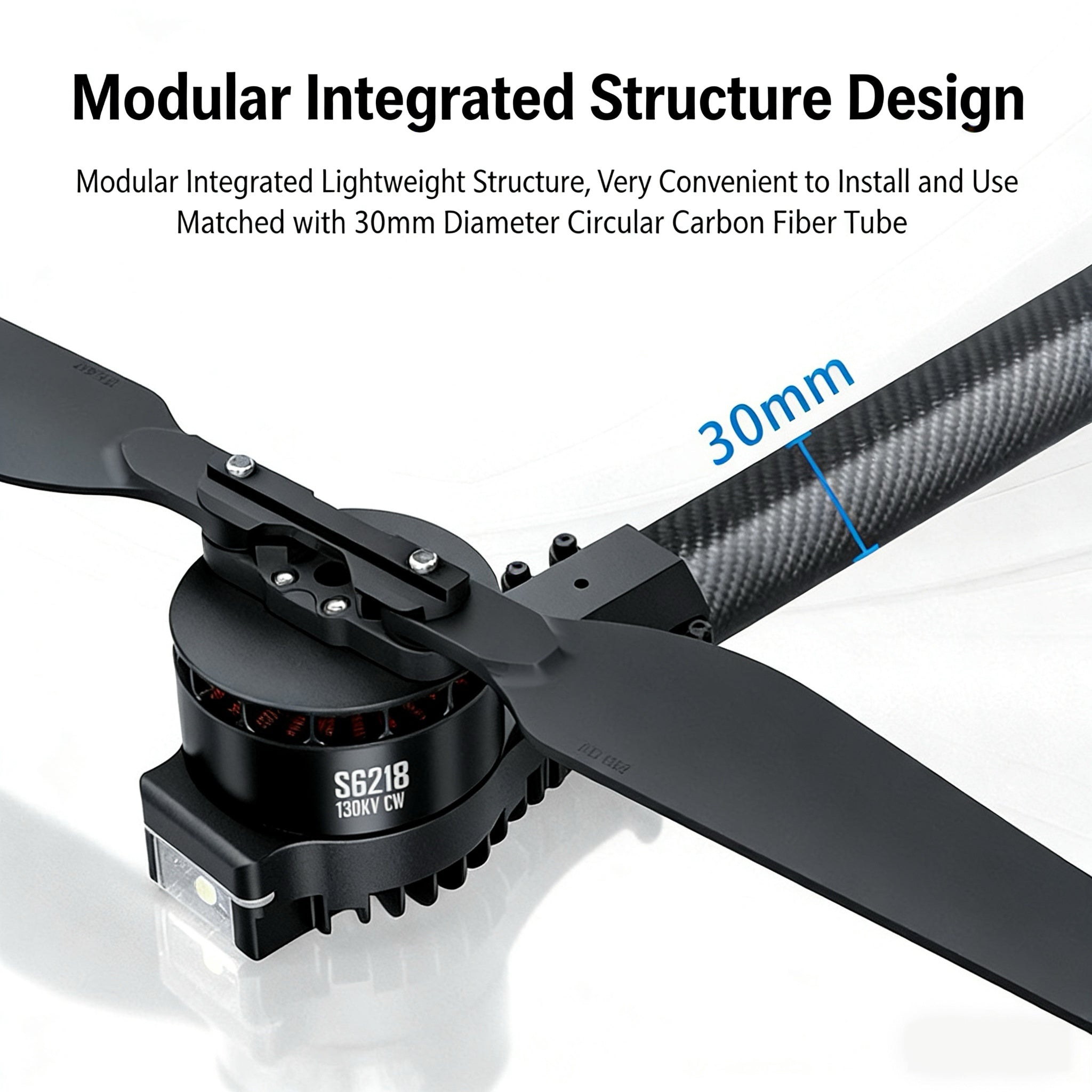 S6218- 130KV Brushless Motor for Agricultural Drone | High Thrust Crop Spraying Motor